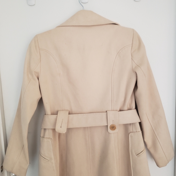 Club Monaco Moleskin Caron Trench Coat -size xs - Picture 11 of 16
